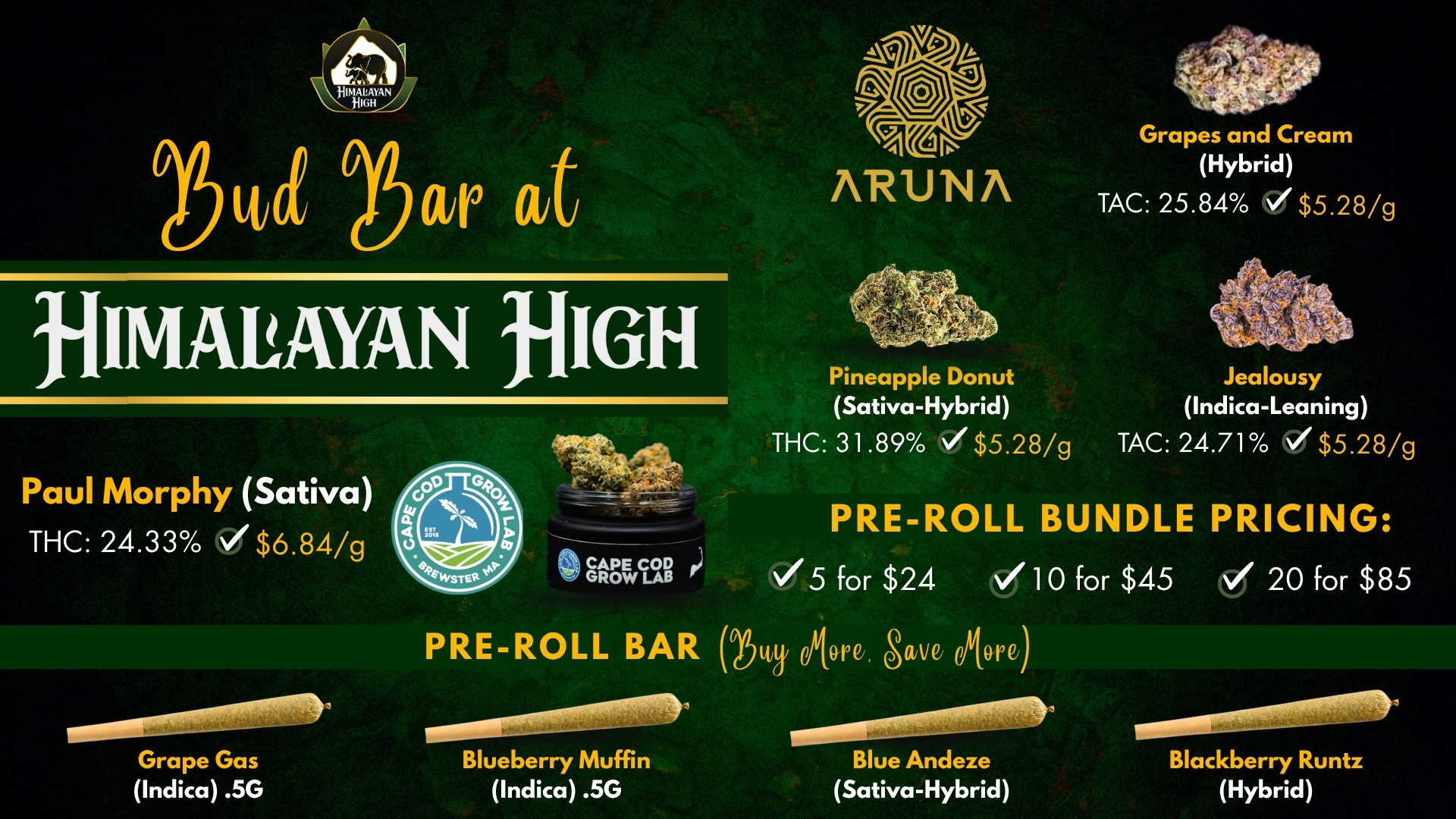 Bud Bar at Himalayan High new update